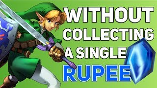 Can You Beat The Legend Of Zelda: Ocarina of Time Without Collecting A Single Rupee?
