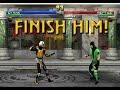 Mortal Kombat Project 4 1 Season 2 5 Cyrax Finishers