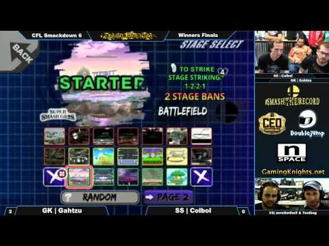 CFL Smackdown 10/25 - GK Gahtzu vs SS Colbol - PM Top 8