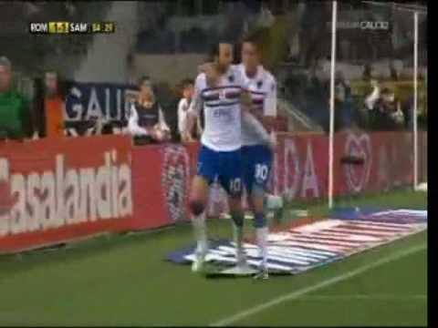 Roma - Sampdoria 1-2 (35° giornata 09-10) Pazzini 2 gol HD