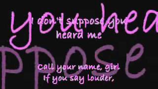 Distance - Secondhand Serenade (Lyrics)