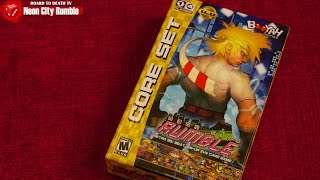 Neon City Rumble Fighting Card Game Review