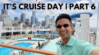 IT'S CRUISE DAY | Norwegian Bliss Alaska Cruise Embarkation Day Vlog | Part 6