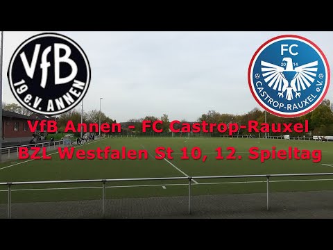 VfB Annen - FC Castrop-Rauxel (BZL Westfalen St 10, 12. Spieltag)