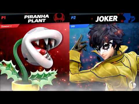 Mega Drive 26 SSBU - SlackerNinja (Joker) vs Dowser (Piranha Plant, Obama) - Loser's Finals