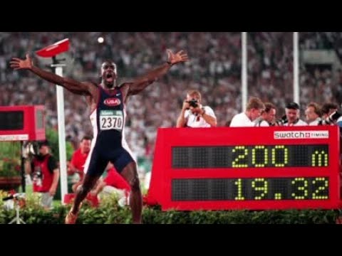"Sheer elation" - How Michael Johnson felt after 19.32 in the 200 at Atlanta 96 Olympics