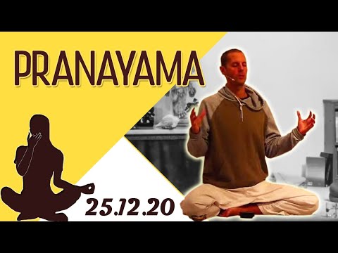 Fortgeschrittenes Pranayama mit Ravi - Yoga Vidya live 07:00 - 25.12.2020