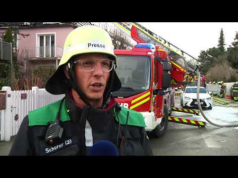 Großeinsatz der Feuerwehr – Dachstuhl in Pasing gerät in Brand, keine Verletzten