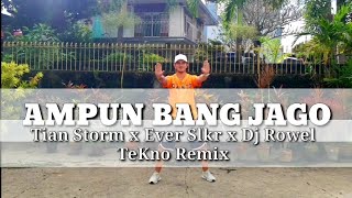 Download lagu AMPUN BANG JAGO| Tian Storm x Ever Slkr x Dj Rowel | Dance fitness | TNC mhon mp3