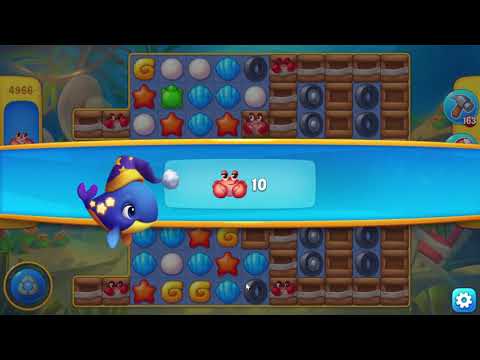 Fishdom 4966 Level - NO BooSTERS