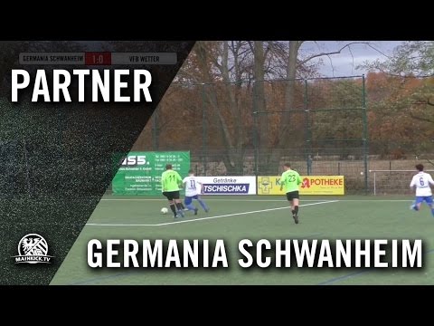 Germania Schwanheim - VfB Wetter (Verbandsliga Mitte) - Spielszenen | MAINKICK.TV