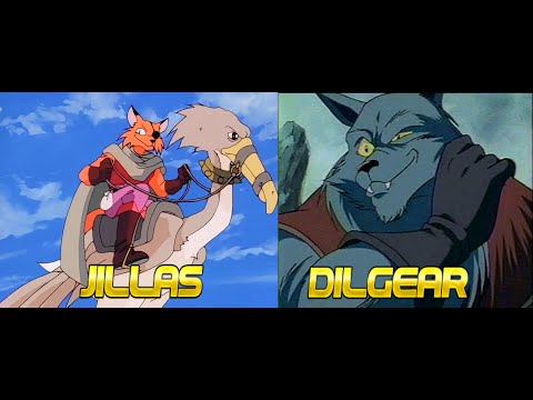 Jillas and Dilgear only scenes from Slayers Anime