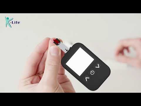 K-life Gluneolite  Blood glucose Monitoring Glucometer & Strips - How to use