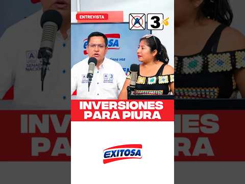 Estás inversiones hicimos en la salud de Piura. Desde el Senado garantizaré que se culminen.