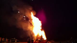 preview picture of video 'Bonfires on the Levee 2012 Gramercy, LA'