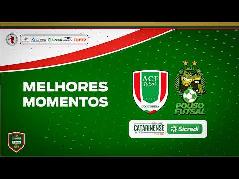 CONCÓRDIA 4x5 POUSO REDONDO | MELHORES MOMENTOS | CATARINENSE SÉRIE OURO 2026 | 5ª RODADA