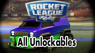 Rocket League All Unlockables (Old)