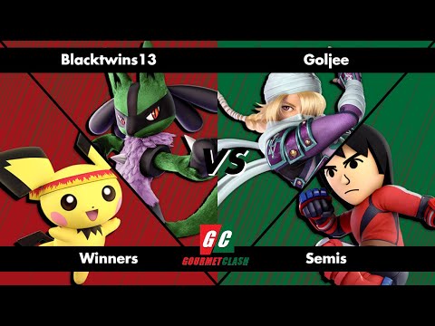 Mega Gourmet Clash #10 - Blacktwins13 (Pichu) vs Goljee (Sheik) - Ultimate Singles - Winners Semis