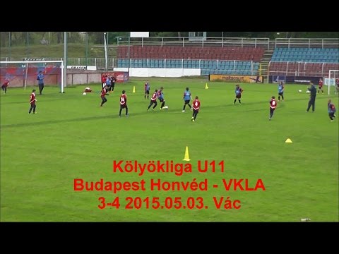 Kölyökliga U11 Budapest Honvéd - VKLA 3-4 2015.05.03. Vác