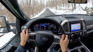 Download lagu 2020 F-350 Super Duty Platinum Diesel - POV Test Drive By Tedward (Binaural Audio) mp3
