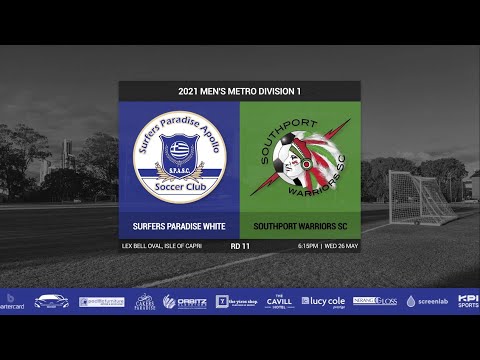 2021 Men's Metro Div 1 Rd 11 - Surfers Paradise [White] vs Southport (0-0)