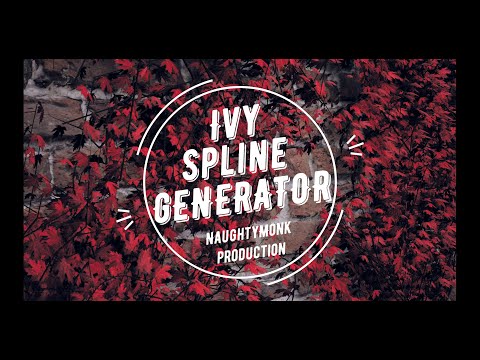 Ivy Spline Generator Unreal Engine Preview