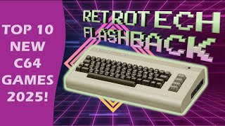 Top 10 Commodore 64 Games (Dec 2025) #retrogaming #commodore64 #newgames