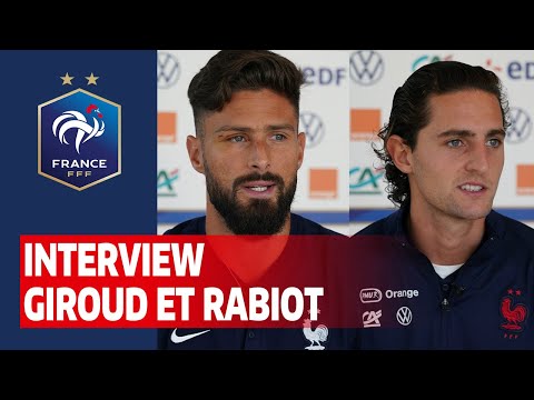 Interview Olivier Giroud & Adrien Rabiot I FFF 2020