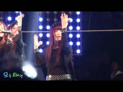 [Fancam] 100501 Taeyeon SNSD - Run Devil Run@Seojung university [2/2]