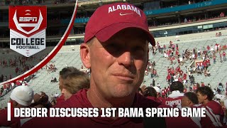 Kalen DeBoer and Jalen Milroe recap Alabama’s 2024 A-Day | ESPN College Football