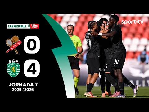 Resumo: Leixões 0-4 Sporting CP B - Liga Portugal Meu Super | sport tv