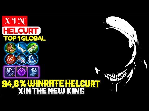 94,8 % Winrate Helcurt, XIN The New King [ Top 1 Global Helcurt ] X I N - Mobile Legends Video