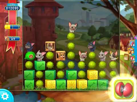 Pet Rescue Saga level 4089 help from kitty