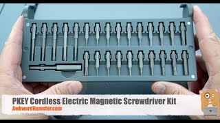 PKEY Cordless Electric Magnetic Screwdriver Kit Review
