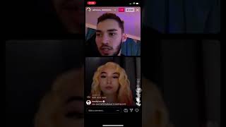 ADIN ROSS GETS ON LIVE WITH TRANSGENDER DATBITCHBARBIE