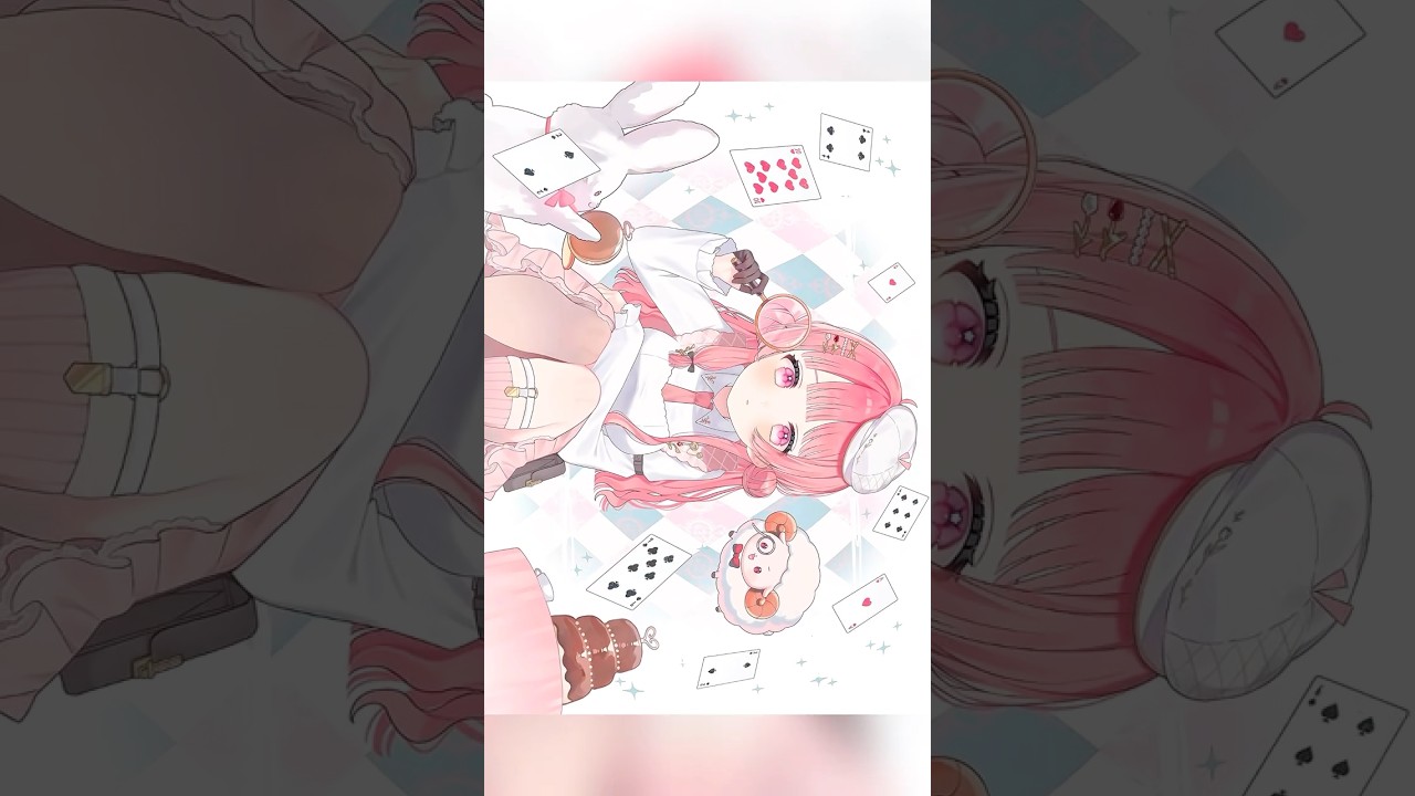 skebありがとうございました🐇♡ #イラスト #イラストメイキング #illustration #shorts