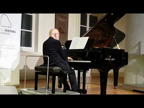 Valentin Silvestrov "Wiegenlied" für den Frieden in der Ukraine - Alexei Lubimov, Hamburg 10.10.2023