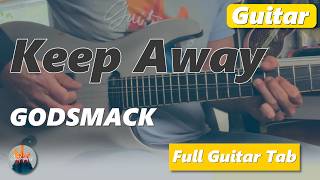 How To Play Keep Away by Godsmack - Guitar Tutorial (Scrolling Tabs)