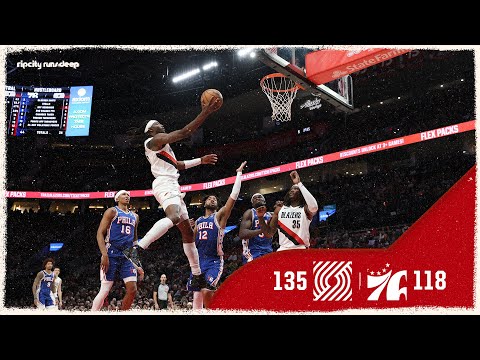 Portland Trail Blazers Put Up A Big Win vs Philadelphia 76ers | February 9, 2026
