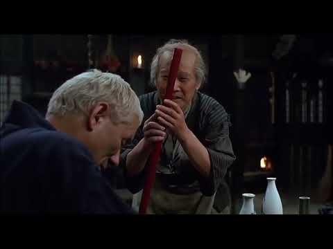 Затойчи и ронин в винной лавке