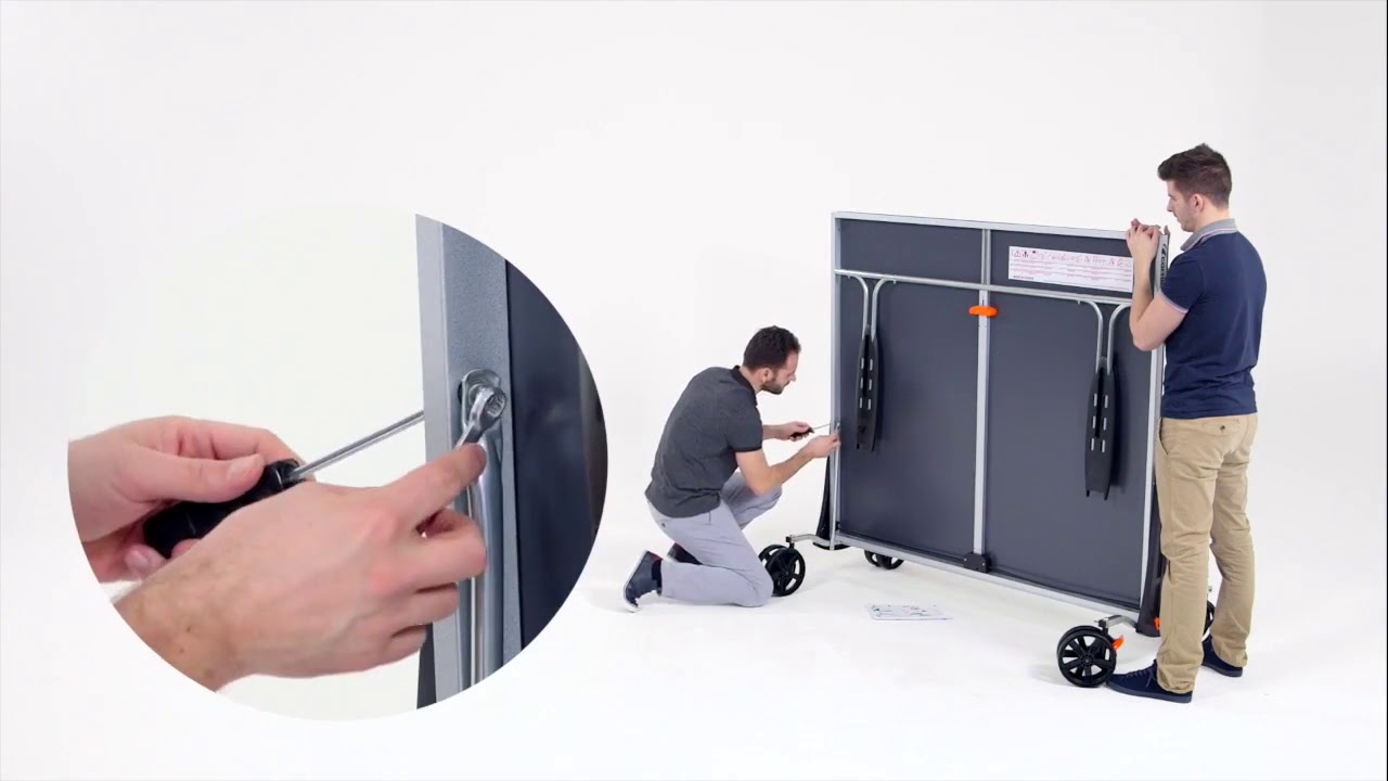 Składanie stołu tenisowego 250S CROSSOVER OUTDOOR Cornilleau