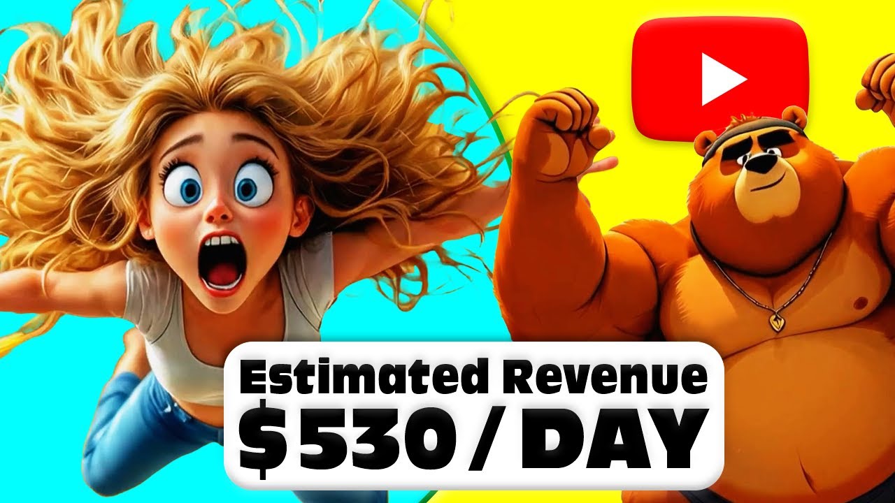 🤑 Make Money Creating Faceless Kids 3D AI Animation Story Videos IN MINUTES 🎬✨ - Step by Step