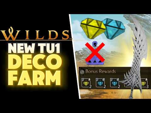 NEW BEST 1000+ DECO FARM explained under 2 MINS in Monster Hunter Wilds