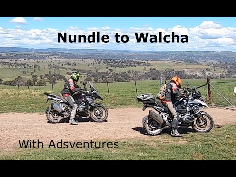 20 creek crossings NUNDLE to WALCHA BMW 1200 adventure-   great adventure rides australia