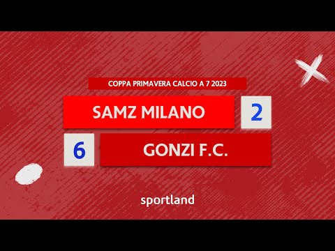 HIGHLIGHTS • Ottavi di finale Coppa Primavera Calcio a 7 2023 - Samz Milano vs Gonzi