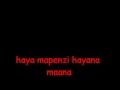 Single Boy Ali Kiba Ft Lady Jaydee Lyrics Video