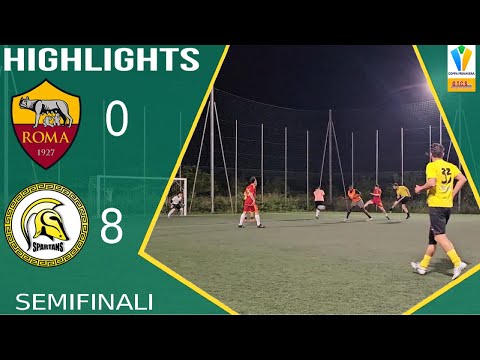 Roma - Spartans 0-8 :gol e highlights |Semifinale Andata - Coppa Primavera Serie A OTCS (C7) 2024/25