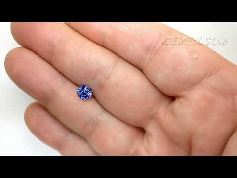 Natural Color Change Sapphire Blue to Purple Round Brilliant Cut | 1.32cts | #11-1307