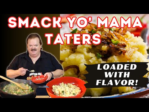 How to Make the Best Loaded Skillet Mashed Potatoes: Smack Yo Mama Style!