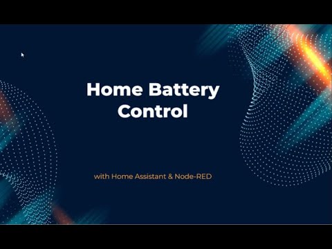 Home Battery via Home Assistant